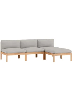 MOEBE 3 Seater Sofa with Chaise Longue - The Modular Sofa