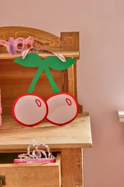 Rice Acrylic Mirror In Cherry Red Clearance