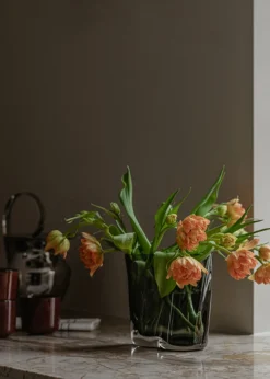 Audo Copenhagen Aer Vase Smoke Glass Discount