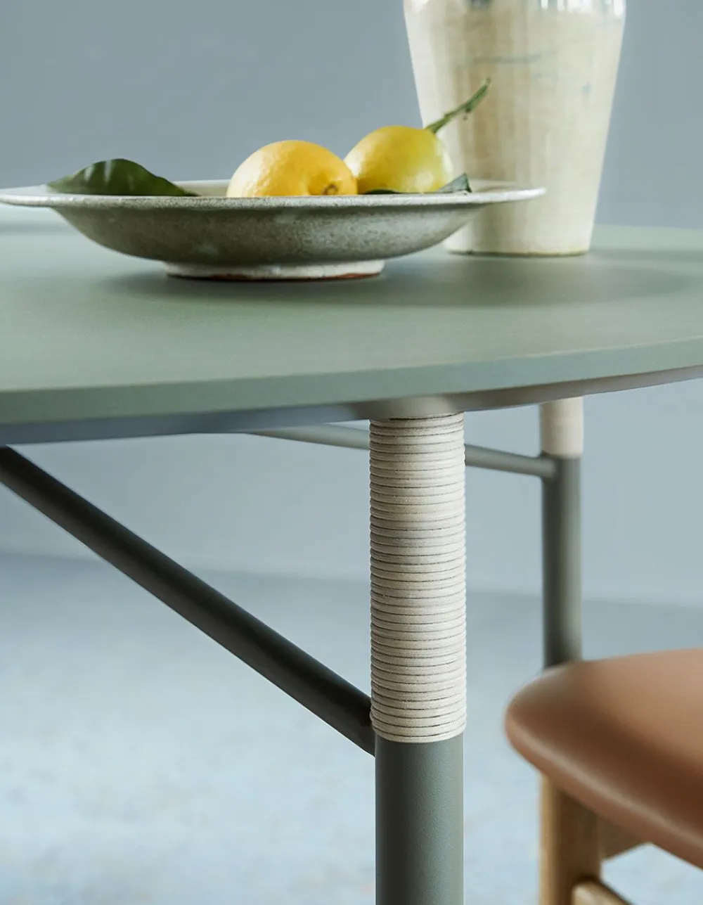 Warm Nordic Affinity Table Light Green Best