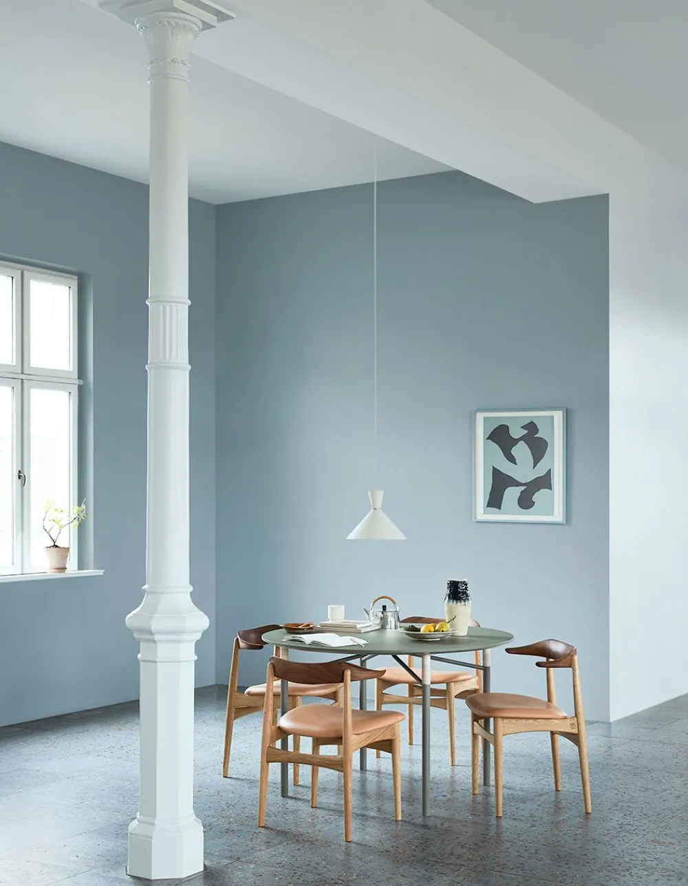 Warm Nordic Affinity Table Light Green Best