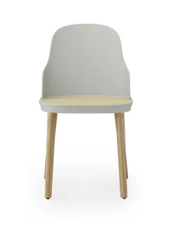 Normann Copenhagen Allez chair in oak - molded wicker