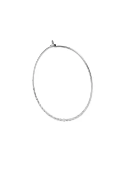 Pico Alma Large Hoop Silverplated Best