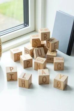 Kinder Sebra Alphabet blocks, 16 pcs.