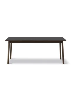 Fredericia Furniture Ana Table 6491 by Arde Oiled Smoked Oak / Black Hot
