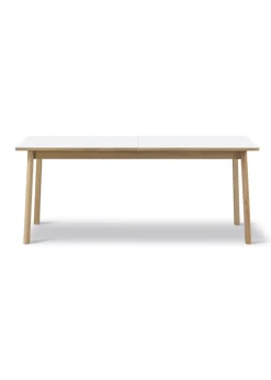 Fredericia Furniture Ana Table 6491 by Arde Soaped Oak / White Clearance