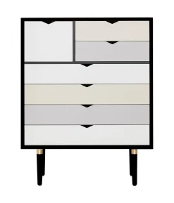 Andersen Furniture - S8 Sortlakeret Eg / Silver, Iron, PUMICE New