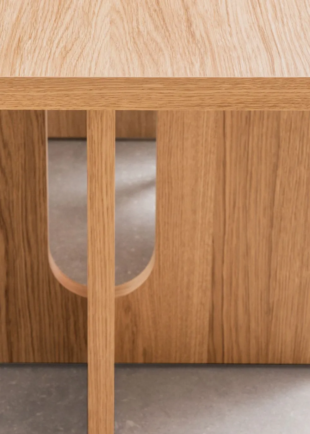 Audo Copenhagen Androgyne Rectangular Dining Table, 278 Natural Oak Discount