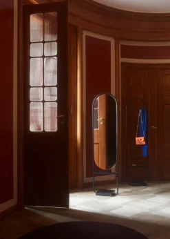 AYTM ANGUI floor mirror Antheacite Fashion