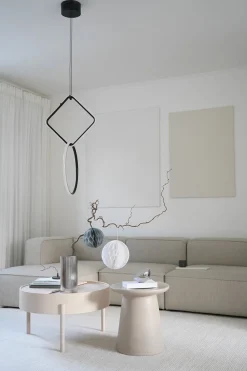 Woud Arc Side and Coffee Table