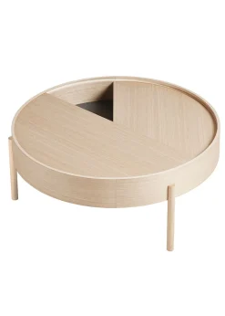 Woud Arc Side and Coffee Table