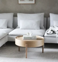 Woud Arc Side and Coffee Table