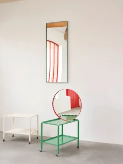 HAY Arcs Mirror | Rectangle Medium / Mirrored Discount