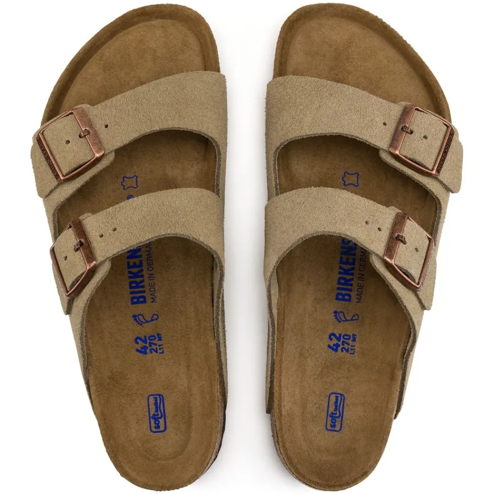 Birkenstock Arizona SFB Suede Taupe Best
