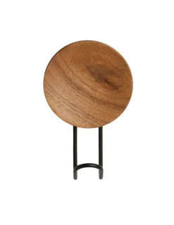 Woud Around Wall Hanger Walnut/Black - Large Fashion