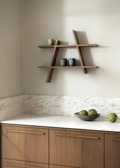 Andersen Furniture A-wall Shelf Medium - Smoked Oiled Ash Fashion