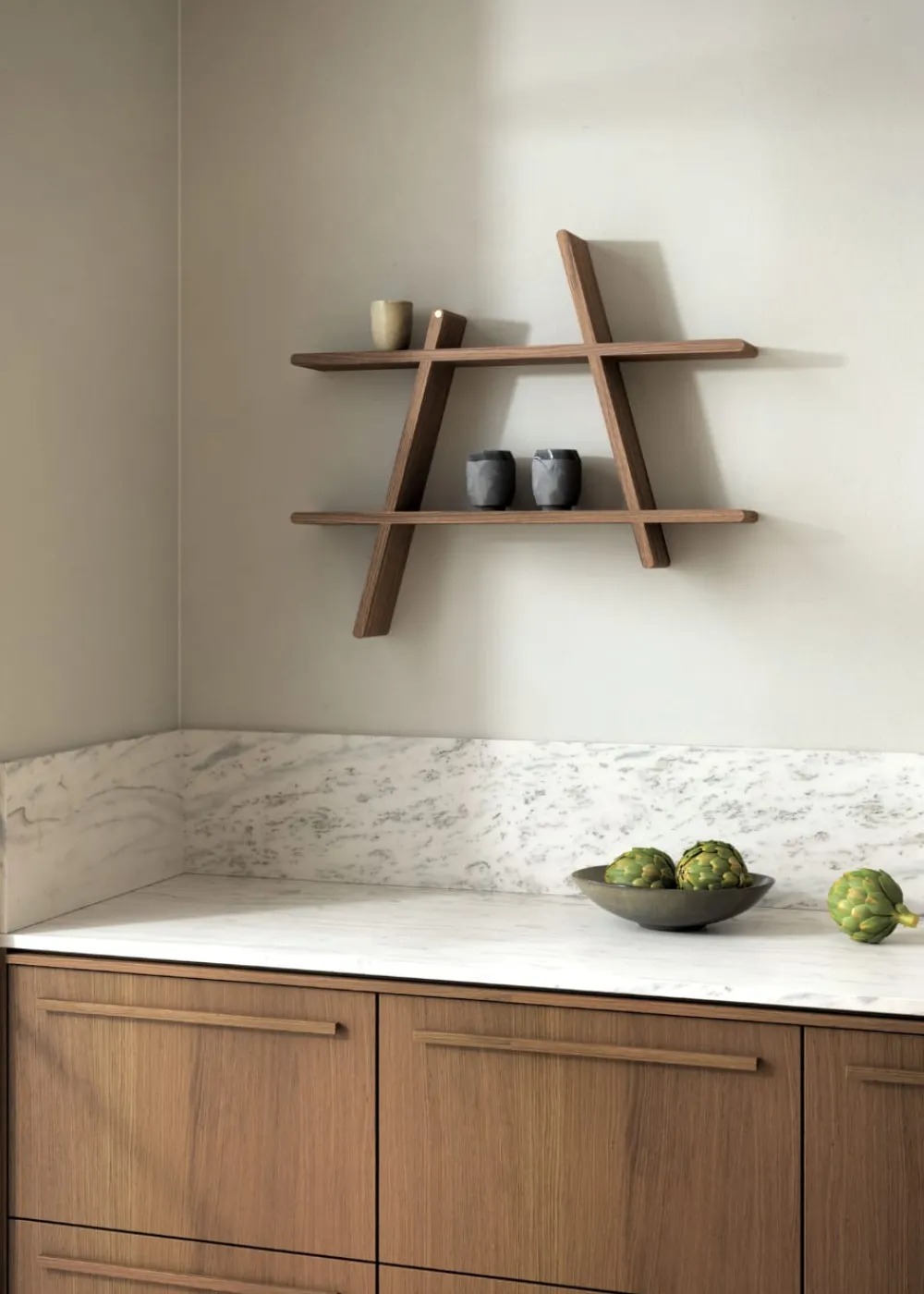 Andersen Furniture A-wall Shelf Medium - Smoked Oiled Ash Fashion