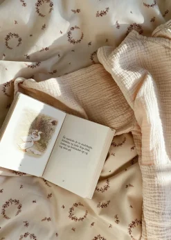 KAS Kopenhagen Baby Bedding Vintage Flower Wreath Online