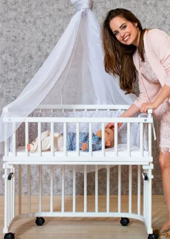 Babybay - Original Co-Sleeper White Varnished Discount