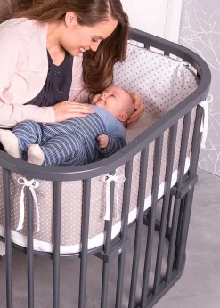 Babybay - Original Co-Sleeper Grey Varnished Sale