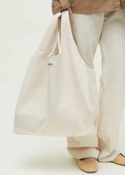 Aiayu Bag Canvas Pure Ecru New