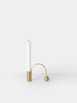 Ferm Living Balance Candle Holder Brass Clearance