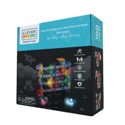 Cleverclixx Ball Run Dazzling Lights Pack 100 pieces Intense Best