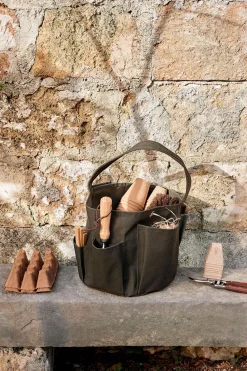 Ferm Living Bark Garden Bucket Bag Olive Best