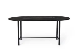 Warm Nordic Be My Guest / Dining Table Soft Black / Black Oiled Oak Sale