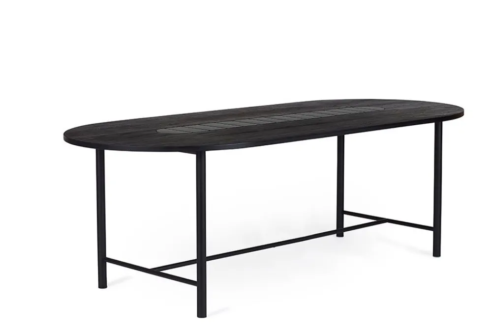 Warm Nordic Be My Guest / Dining Table Soft Black / Black Oiled Oak Sale