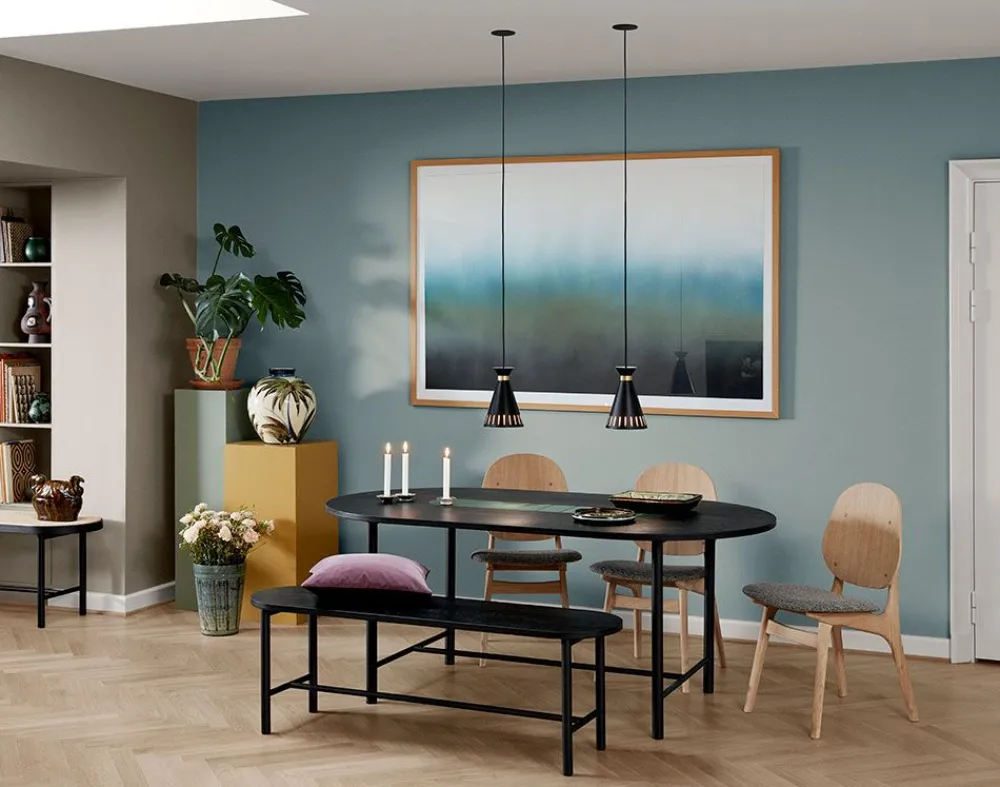 Warm Nordic Be My Guest / Dining Table Soft Black / Black Oiled Oak Sale