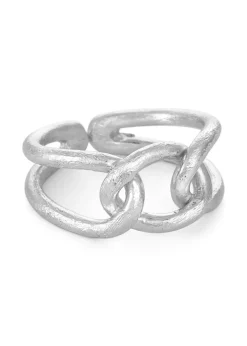 Pure By Nat Bea Ring Silver Plated Fashion