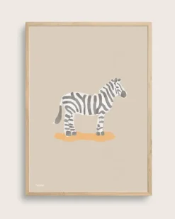 Kinder Taishō Beige Zebra
