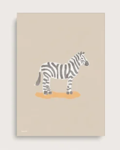 Kinder Taishō Beige Zebra