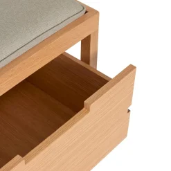 Hübsch Bifi Bench Natural,Sand Fashion