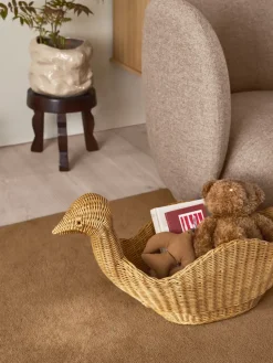 Ferm Living Bird Braided Storage - Natural Hot