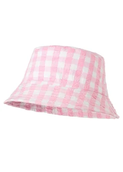 JUNA Bæk&Bølge Summer Hat Pink/Hvid Hot