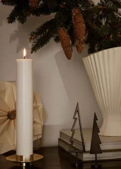 Ferm Living Block Candle Holder Brass Clearance