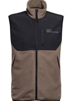 HALO Blocked Fleece Vest Chocolate Chip Best