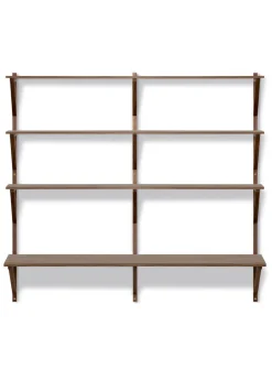 Fredericia Furniture BM29 Shelf 2900 by Børge Mogensen Lacquered Walnut Sale