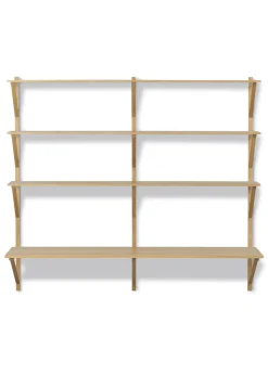 Fredericia Furniture BM29 Shelf 2900 by Børge Mogensen Lacquered Oak Sale