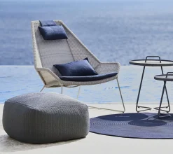 Cane-line Breeze Highback Lounge Chair 5469 LI/LS/LW Light Grey Hot