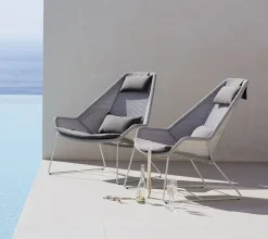 Cane-line Breeze Highback Lounge Chair 5469 LI/LS/LW Light Grey Hot