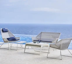 Cane-line Breeze Highback Lounge Chair 5469 LI/LS/LW Light Grey Hot