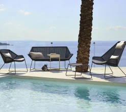 Cane-line Breeze Highback Lounge Chair 5469 LI/LS/LW Light Grey Hot