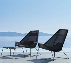 Cane-line Breeze Highback Lounge Chair 5469 LI/LS/LW Black Best