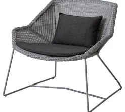 Cane-line Breeze Lounge Chair Cushion Black - Cane-line Natté Fashion