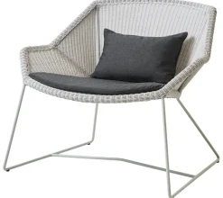 Cane-line Breeze Lounge Chair Cushion Black - Cane-line Natté Fashion