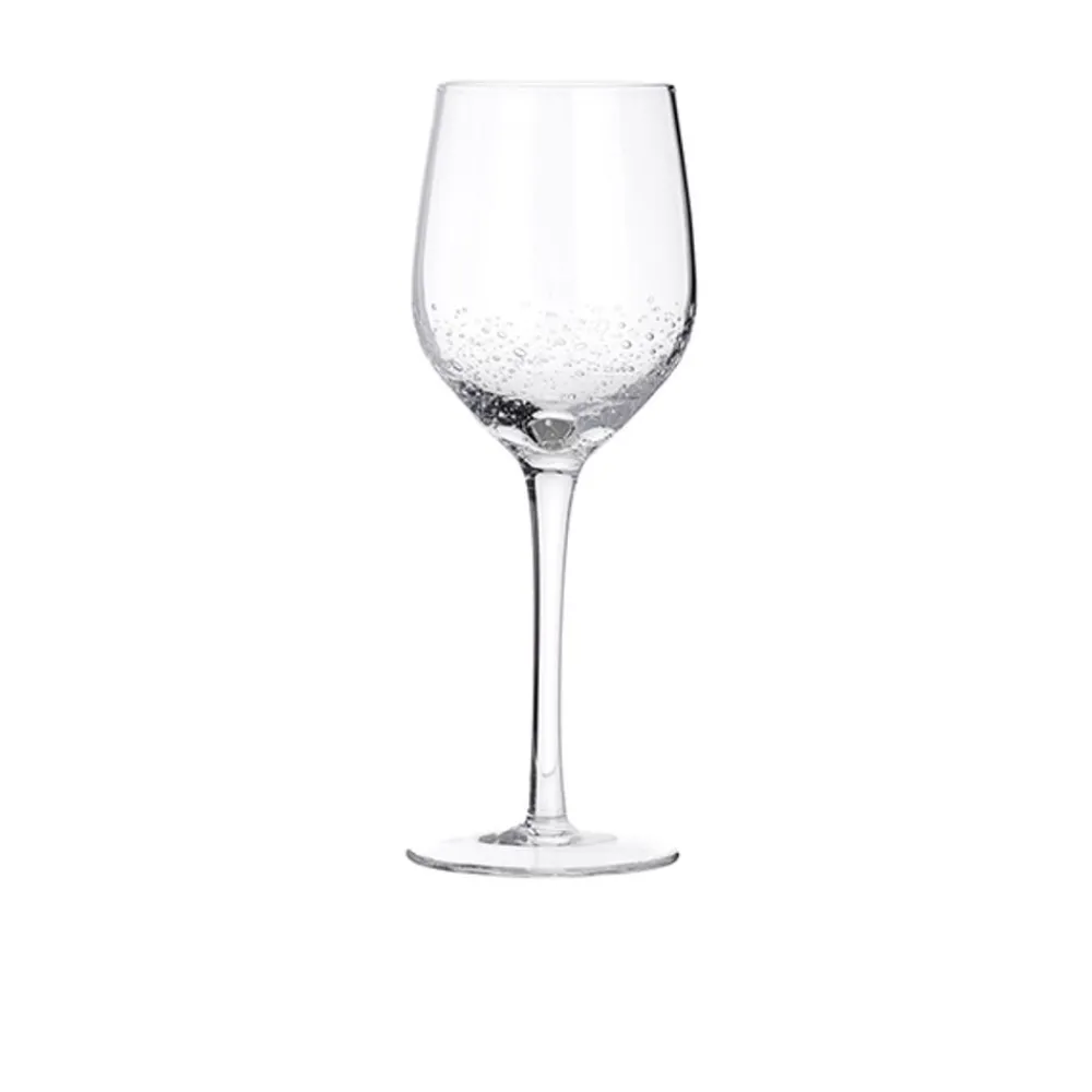 Broste CPH Bubble White Wine Glass Clear Best