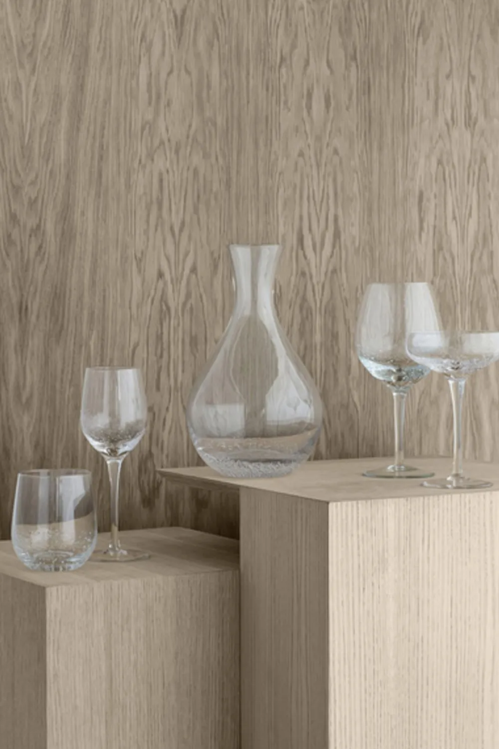Broste CPH Bubble White Wine Glass Clear Best